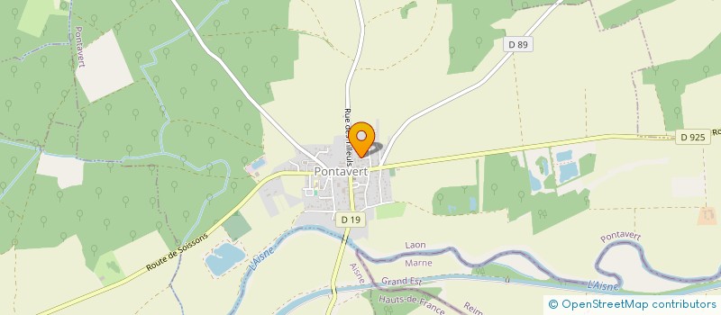 localisation de l'entreprise MONSIEUR DANIELE MASTRONARDI à PONTAVERT