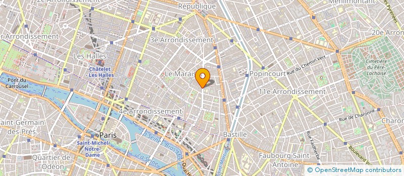 localisation de l'entreprise MONSIEUR DANIELE RIZZO  PARIS