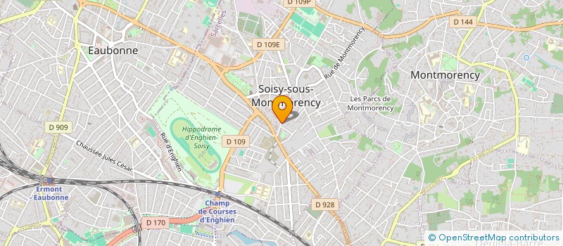 localisation de l'entreprise MONSIEUR DANIELE SAMSON à SOISY-SOUS-MONTMORENCY