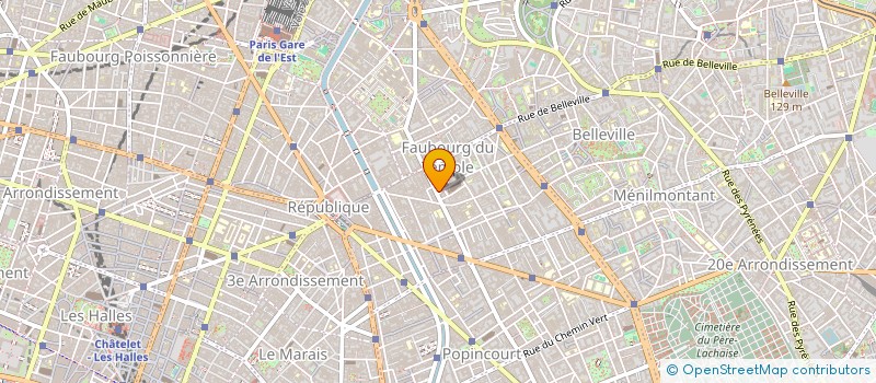 localisation de l'entreprise MONSIEUR DANIELE VEGRO  PARIS