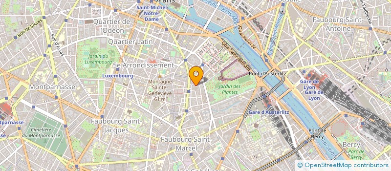 localisation de l'entreprise MONSIEUR DANIELLE BLONDEAU  PARIS