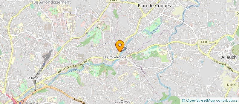 localisation de l'entreprise MONSIEUR DANIELLE ROCCHESAN à MARSEILLE