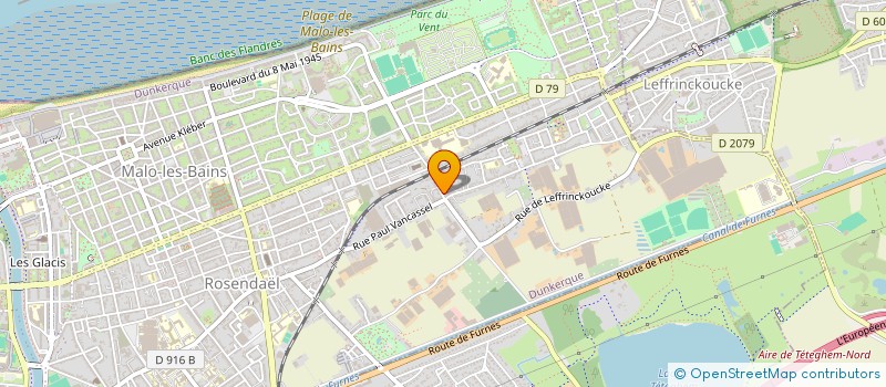 localisation de l'entreprise MONSIEUR DANIELS REINIS à DUNKERQUE