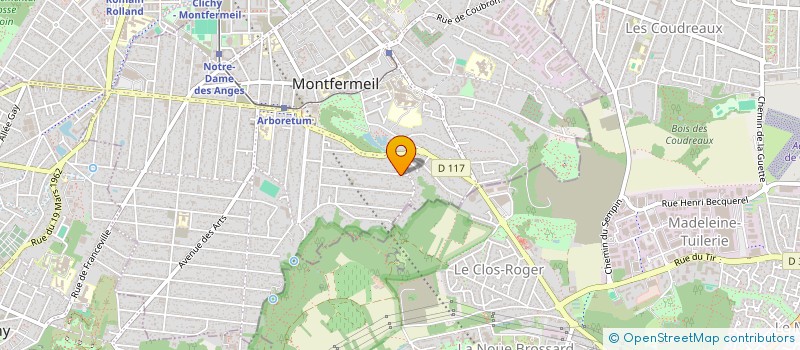 localisation de l'entreprise MONSIEUR DANIELSON SIMAO DA CRUZ à MONTFERMEIL