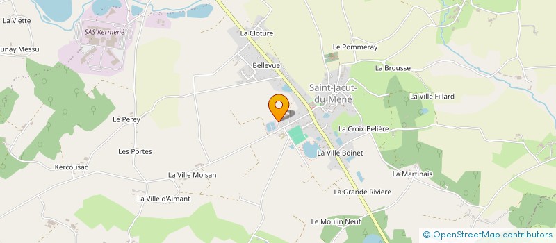 localisation de l'entreprise MONSIEUR DANIELUC SANDU à LE MENE