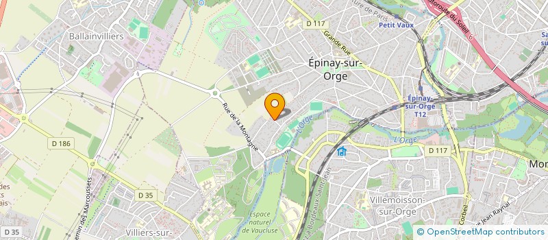 localisation de l'entreprise MONSIEUR DANIL RIABENKO à EPINAY-SUR-ORGE