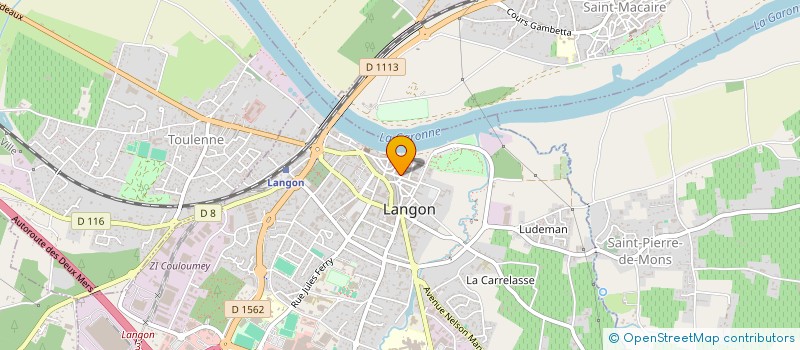 localisation de l'entreprise MONSIEUR DANILO BRITO  LANGON