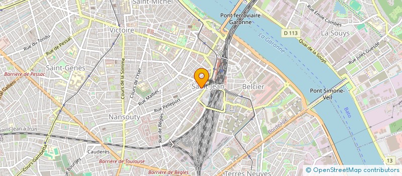 localisation de l'entreprise MONSIEUR DANILO MAURIELLO  BORDEAUX