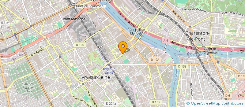 localisation de l'entreprise MONSIEUR DANILO MIRANDA  IVRY-SUR-SEINE