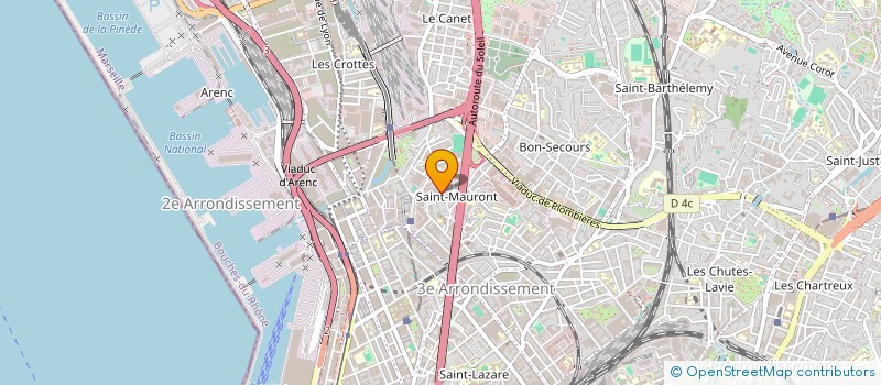 localisation de l'entreprise MONSIEUR DANILO PAVICEVIC à MARSEILLE