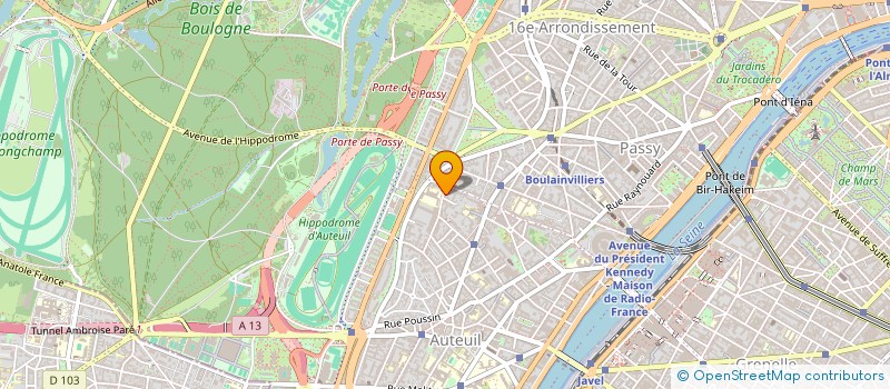 localisation de l'entreprise MONSIEUR DANILO PAVLOVIC  PARIS