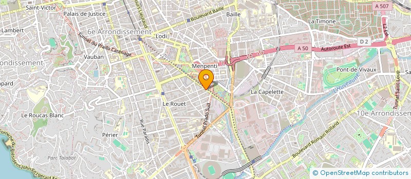 localisation de l'entreprise MONSIEUR DANILO SERIO à MARSEILLE