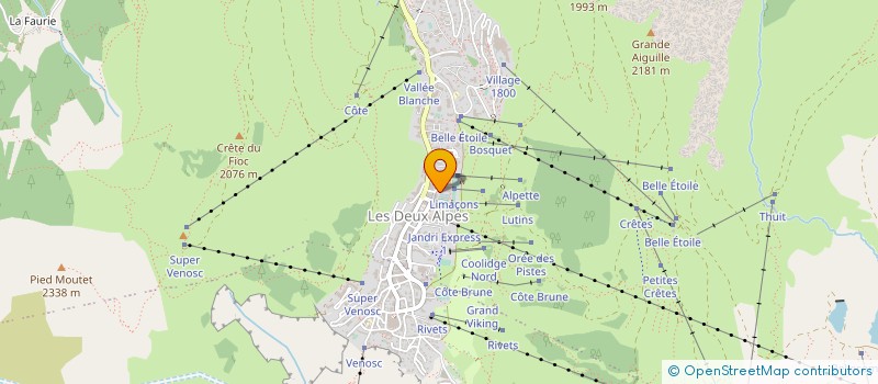 localisation de l'entreprise MONSIEUR DANILO SPADA  LES DEUX ALPES