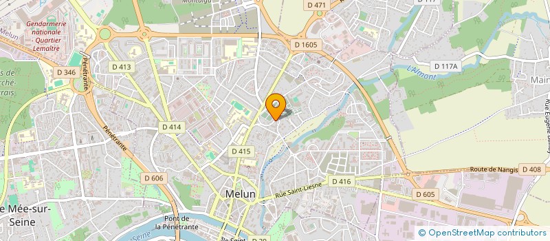 localisation de l'entreprise MONSIEUR DANIS WIDJIMA WELO à MELUN