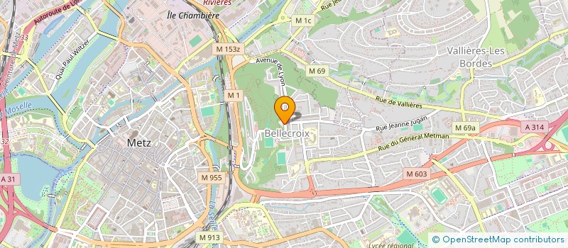 localisation de l'entreprise MONSIEUR DANISH BAKHTYARI  METZ