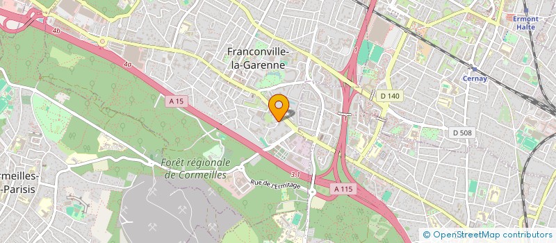 localisation de l'entreprise MONSIEUR DANISH JAVAID  FRANCONVILLE