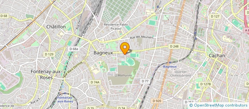 localisation de l'entreprise MONSIEUR DANISH ZAFFAR à BAGNEUX