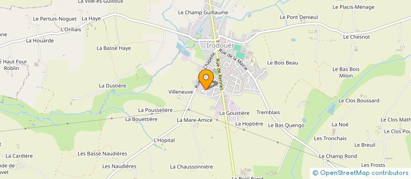 localisation de l'entreprise MONSIEUR DANNY DIFERNAND à IRODOUER