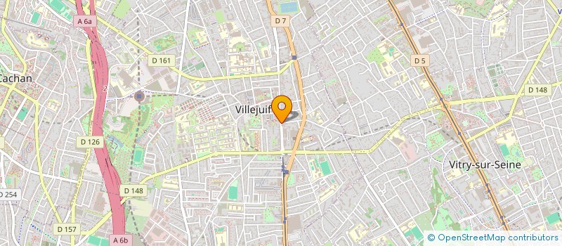 localisation de l'entreprise MONSIEUR DANNY JESURATNAM  VILLEJUIF