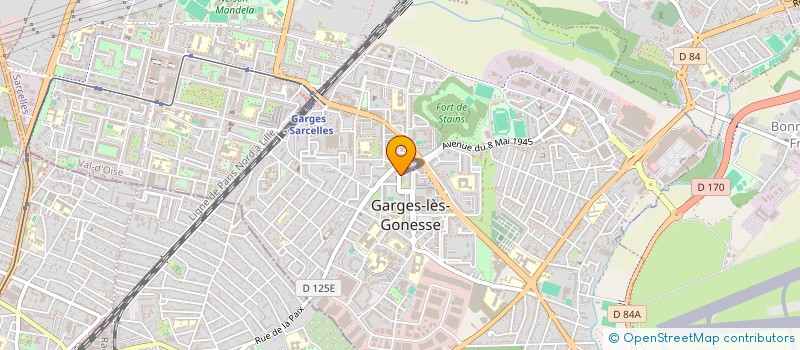 localisation de l'entreprise MONSIEUR DANNY-LOUIS FREZAC  GARGES-LES-GONESSE