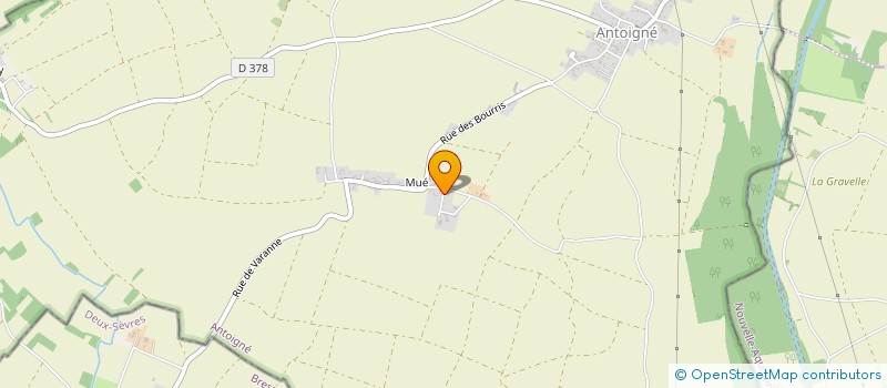 localisation de l'entreprise MONSIEUR DANNY MARTINEAU  ANTOIGNE