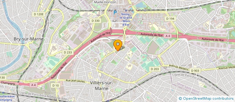 localisation de l'entreprise MONSIEUR DANNY MPUNGA MUKENDI  VILLIERS-SUR-MARNE