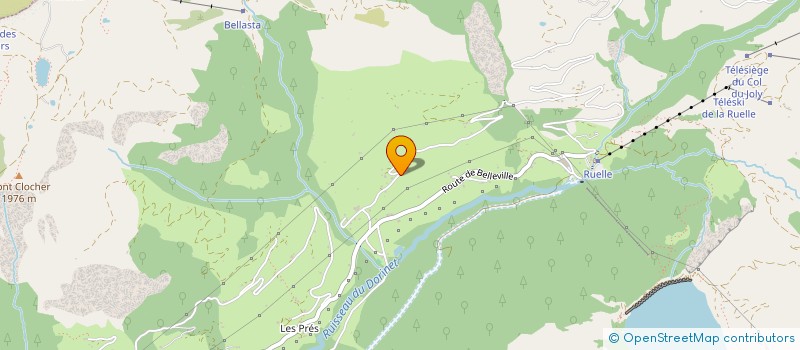 localisation de l'entreprise MONSIEUR DANNY PALLUEL BLANC  HAUTELUCE