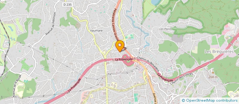 localisation de l'entreprise MONSIEUR DANNY PEREIRA DE AMORIM  MOUGINS