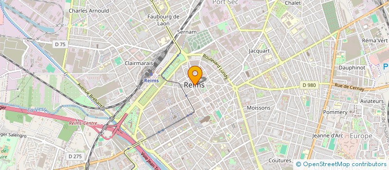 localisation de l'entreprise MONSIEUR DANNY QUILLIGAN  REIMS