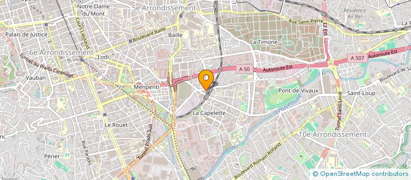 localisation de l'entreprise MONSIEUR DANNY RIFFELMACHER  MARSEILLE