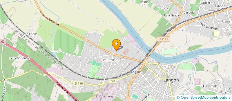 localisation de l'entreprise MONSIEUR DANSEY DEPRUN  TOULENNE