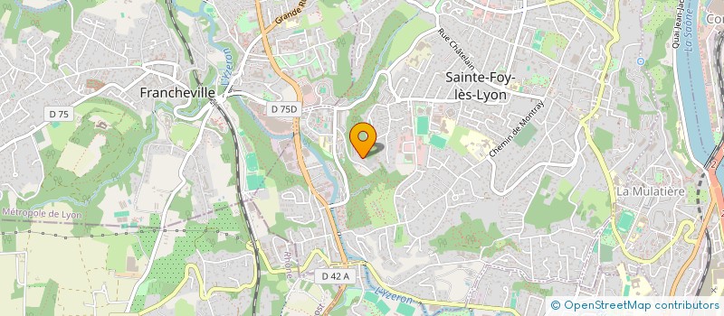 localisation de l'entreprise MONSIEUR DANTE DEBIASE à SAINTE-FOY-LES-LYON