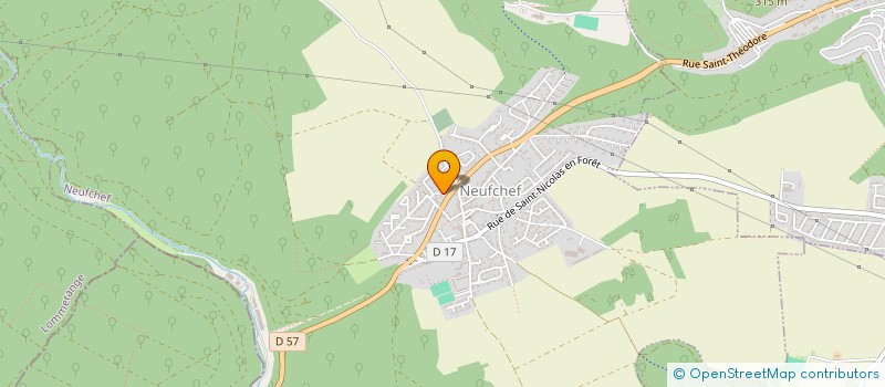 localisation de l'entreprise MONSIEUR DANTE DI STEFANO  NEUFCHEF