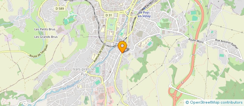 localisation de l'entreprise MONSIEUR DANTE NUCCIARELLI à LE PUY-EN-VELAY