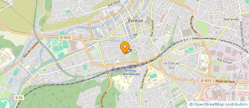 localisation de l'entreprise MONSIEUR DANTE PLANTEROSE  EVREUX