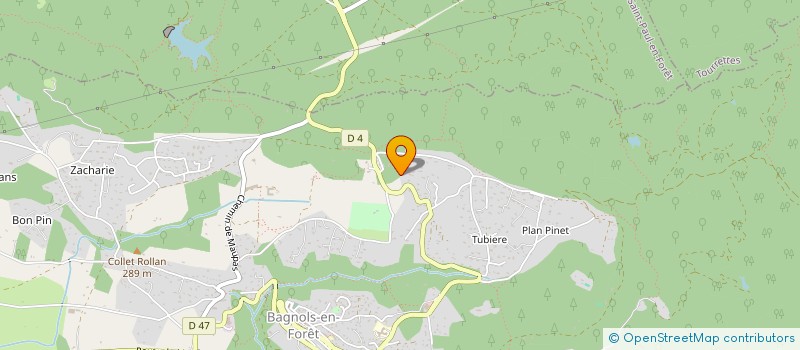 localisation de l'entreprise MONSIEUR DANTE SAELI à FREJUS