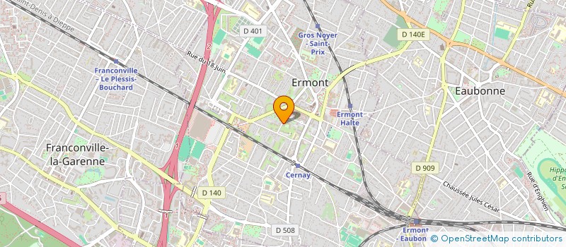 localisation de l'entreprise MONSIEUR DANU LUPASCO  ERMONT