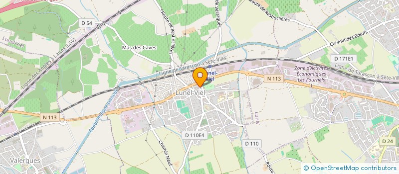 localisation de l'entreprise MONSIEUR DANUT BLIDAR  LUNEL-VIEL