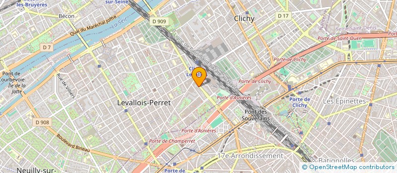 localisation de l'entreprise MONSIEUR DANUT BUMB à LEVALLOIS-PERRET