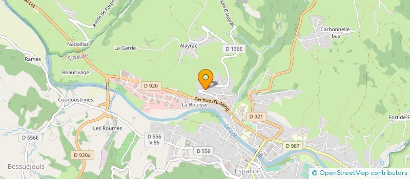 localisation de l'entreprise MONSIEUR DANUT CORLATAN à ESPALION