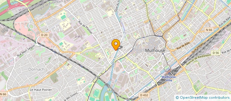 localisation de l'entreprise MONSIEUR DANUT COVACIU  MULHOUSE