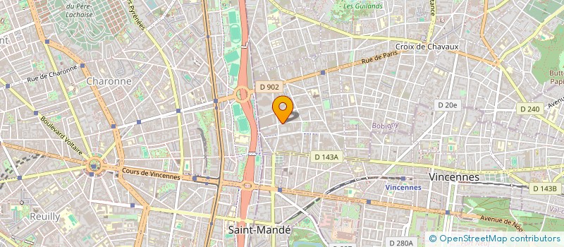 localisation de l'entreprise MONSIEUR DANUT-MARINEL ZIMAN à MONTREUIL