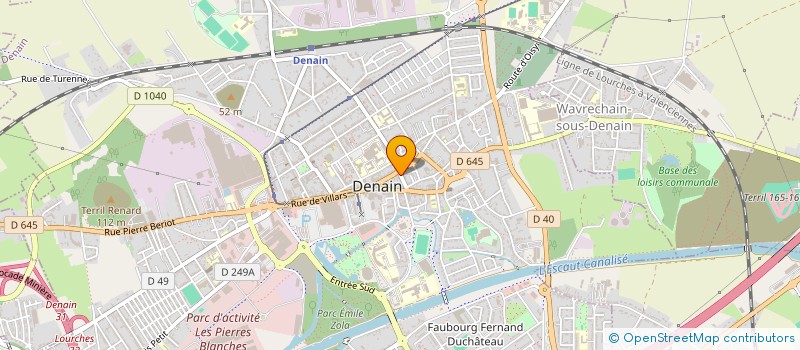 localisation de l'entreprise MONSIEUR DANUT PAUN  DENAIN