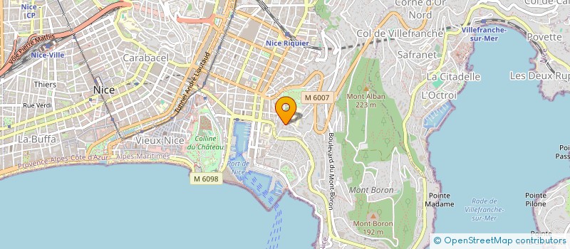 localisation de l'entreprise MONSIEUR DANUT PISLARU à NICE