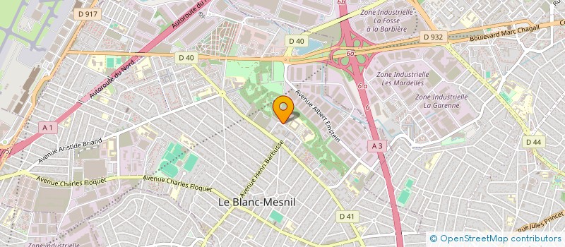 localisation de l'entreprise MONSIEUR DANUT SAPUNARU à LE BLANC-MESNIL