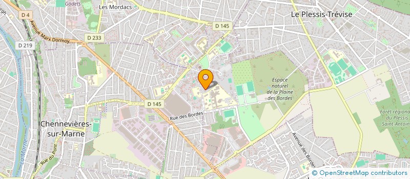 localisation de l'entreprise MONSIEUR DANY ALEX MOUELLE MOUKOKO  CHENNEVIERES-SUR-MARNE