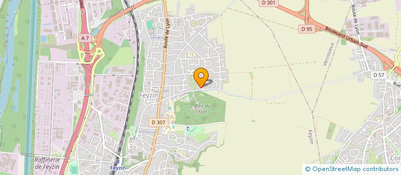 localisation de l'entreprise MONSIEUR DANY ALOTH  FEYZIN