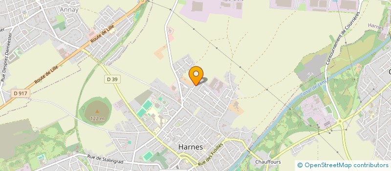 localisation de l'entreprise MONSIEUR DANY AMPHON  HARNES