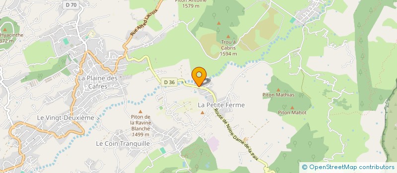 localisation de l'entreprise MONSIEUR DANY ANDY  LE TAMPON