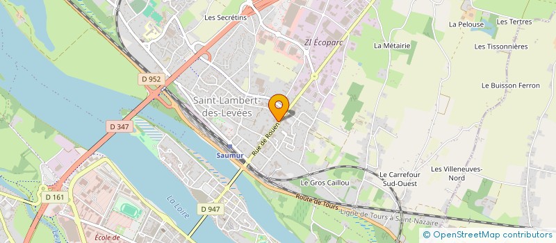 localisation de l'entreprise MONSIEUR DANY ANQUETIL  SAUMUR